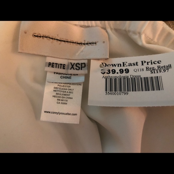 Anthropologie, one shoulder tunic, XSP - Picture 2 of 2